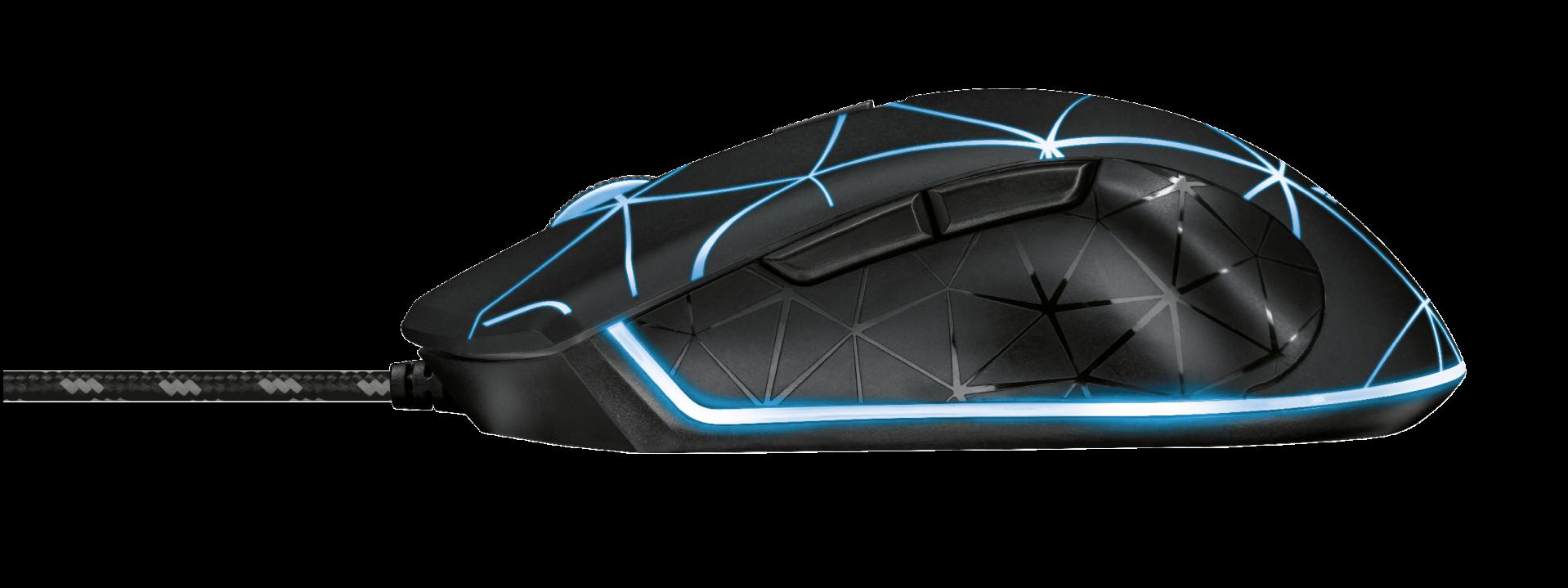 Mouse cu fir Trust GXT 133 Locx Illuminated Gaming Mouse [3]