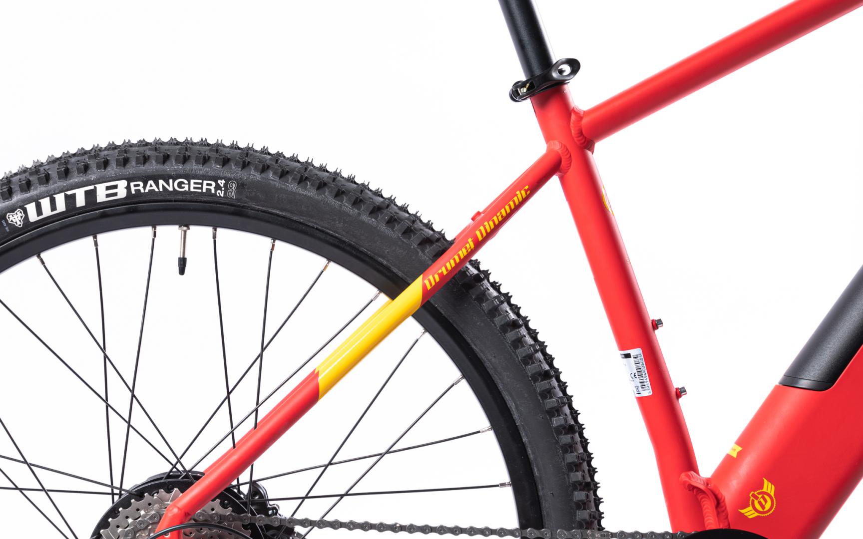 Bicicleta MTB Pegas Drumet Dinamic E-Bike. Rosu Mat [10]