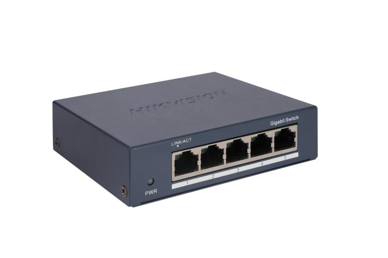 Switch-uri - Switch Hikvision Gigabit DS-3E0505-O, 5 porturi