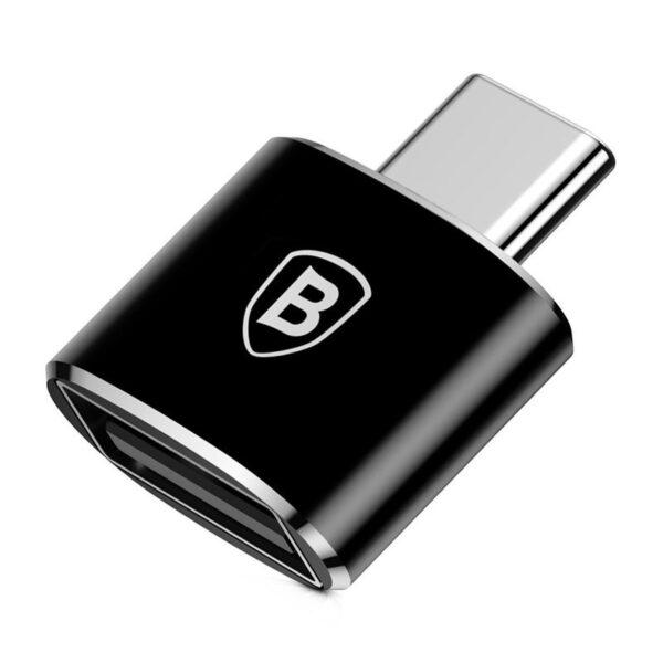 Adaptor Baseus Mini OTG CATOTG-01, negru [2]