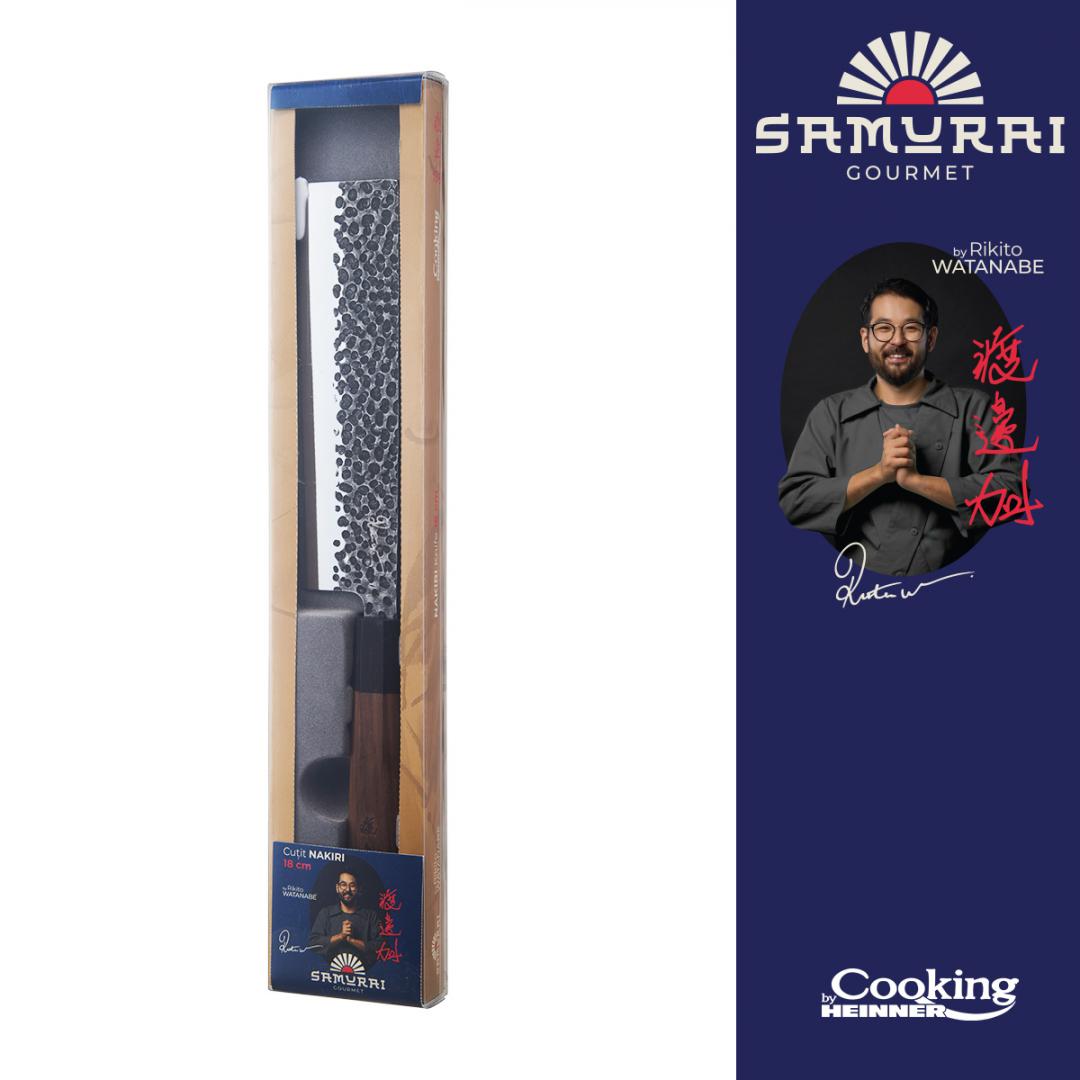 CUTIT NAKIRI 18 CM, RIKITO WATANABE, SAMURAI GOURMET, COOKING BY HEINNER [3]