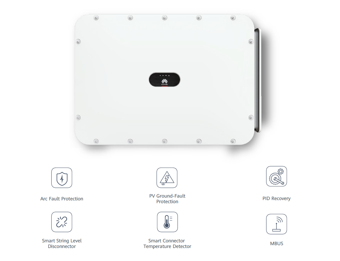 Sisteme fotovoltaice - INVERTER HUAWEI SUN2000-150K-MG0 With DC Surge Protection TYPE I &II