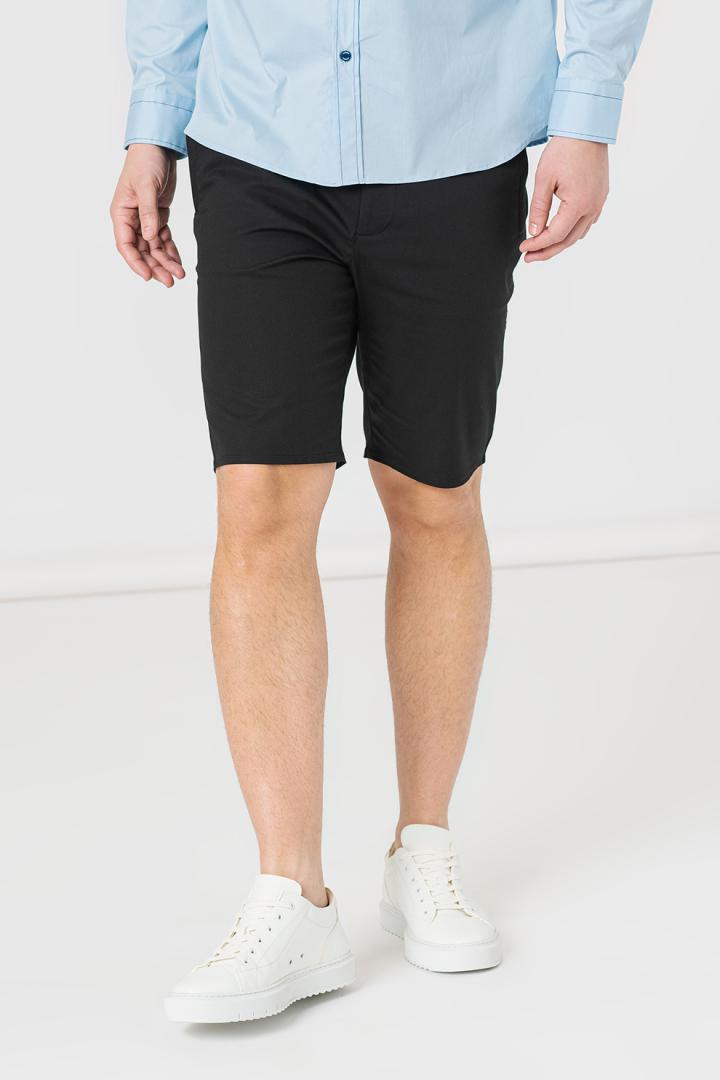 PANTALONI SCURT CASUAL BARBATI BLACK S [4]