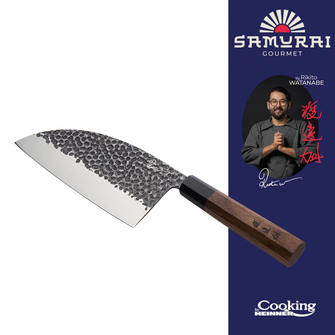 Cutite & seturi - SATAR 17 CM, RIKITO WATANABE, SAMURAI GOURMET, COOKING BY HEINNER