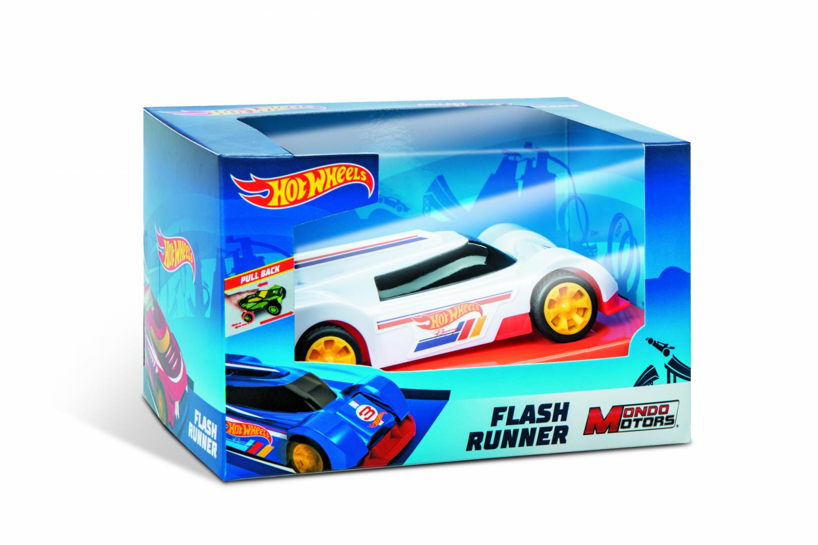 MASINA PULL&BACK, GROWLER, ALBASTRU, HOT WHEELS [1]