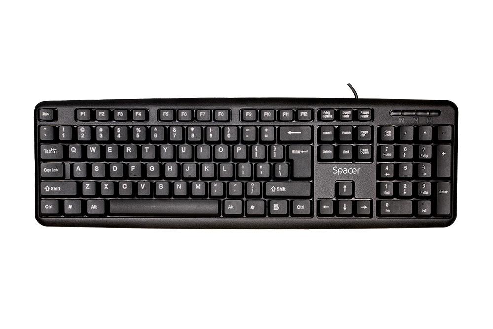 Tastatura Spacer SPKB-S62, USB, Negru [1]