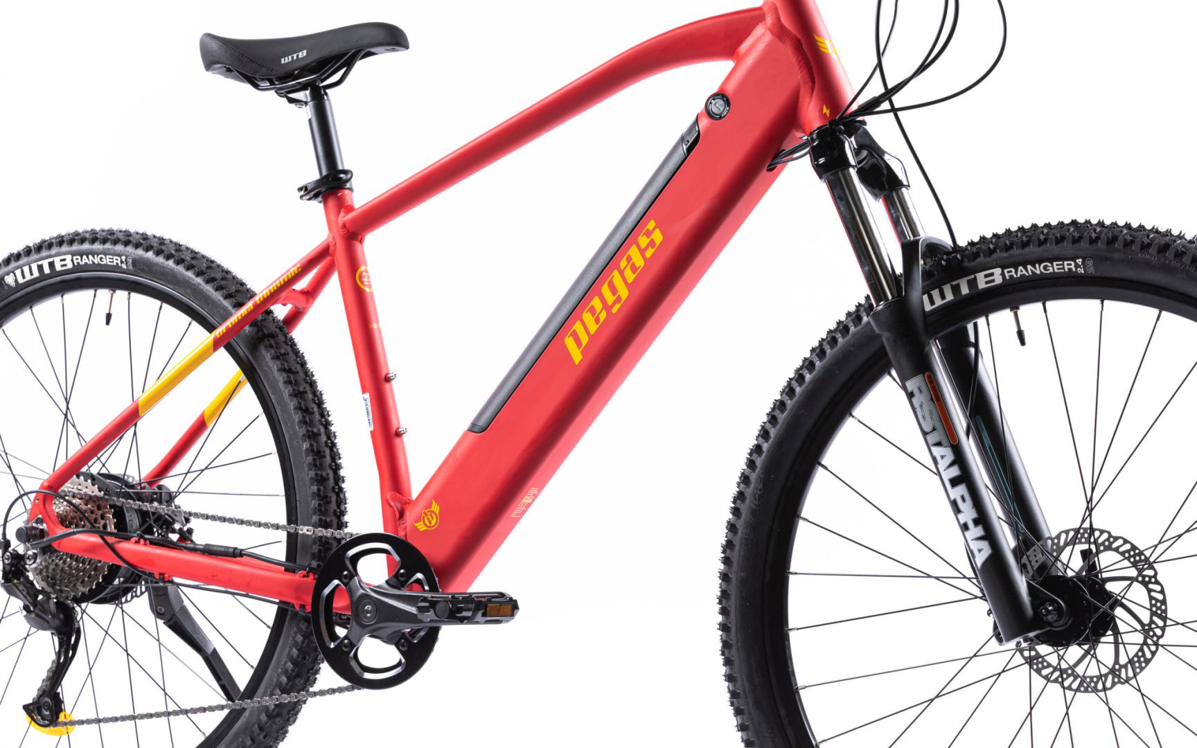 Bicicleta MTB Pegas Drumet Dinamic E-Bike. Rosu Mat [23]