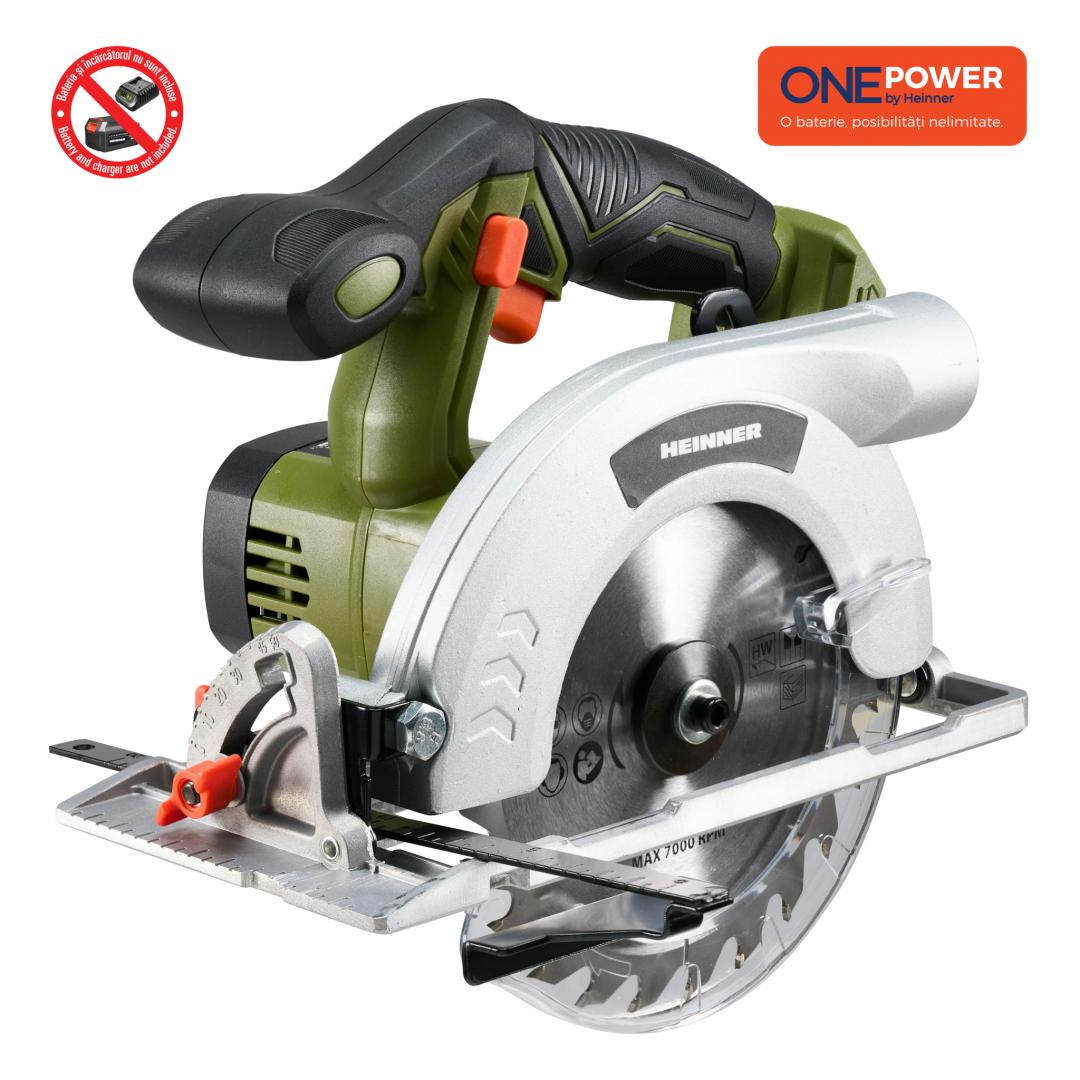 ONE POWER by HEINNER FIERASTRAU CIRCULAR 18V 4200RPM (FARA BATERIE SI INCARCATOR) [1]