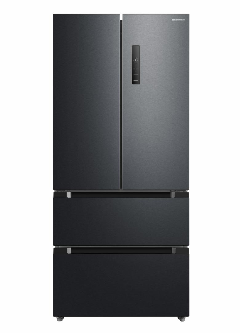 Aparate frigorifice - Combina frigorifica HEINNER HCFD-M516INVHDXE++, No Frost, 516 l, Clasa E, Compresor inverter, Antracit