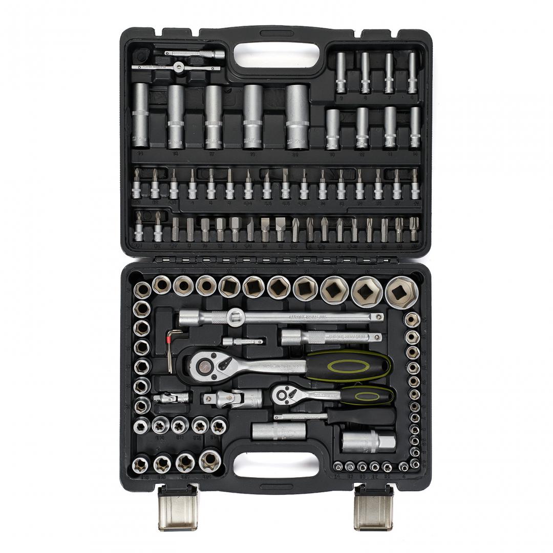 Unelte de mana - HEINNER TRUSA 108 PIESE 1/4"&1/2" CR-V