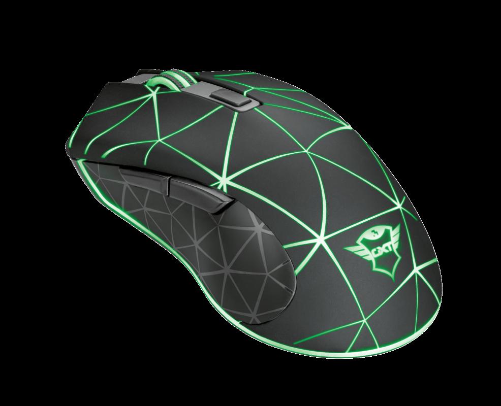 Mouse cu fir Trust GXT 133 Locx Illuminated Gaming Mouse [2]