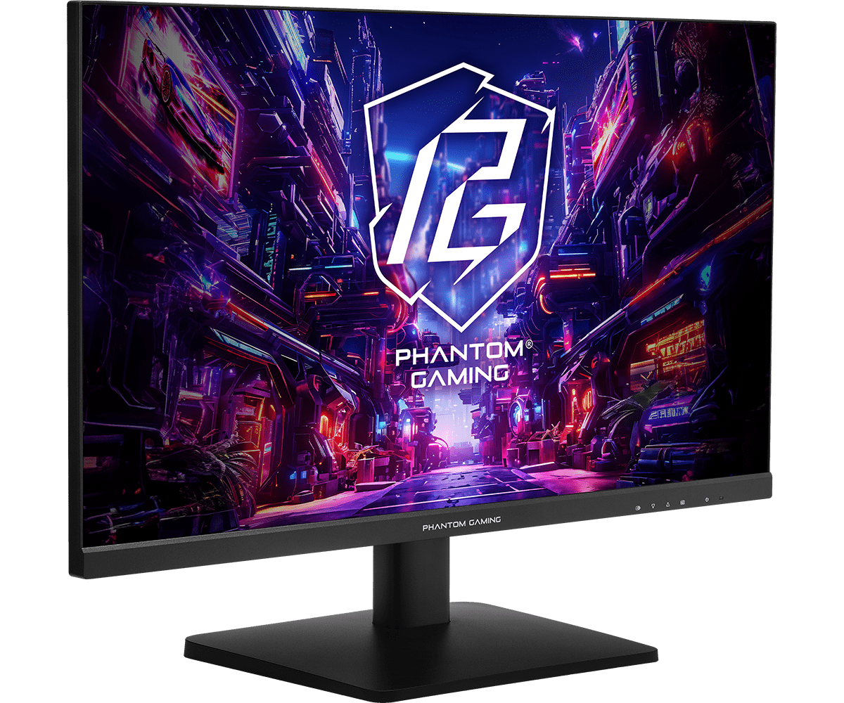 Monitor Commercial ASRock Phantom Gaming PG27QFT1B, 27", 2560 x 1440 pixeli, Black, 2 ani Garantie [1]