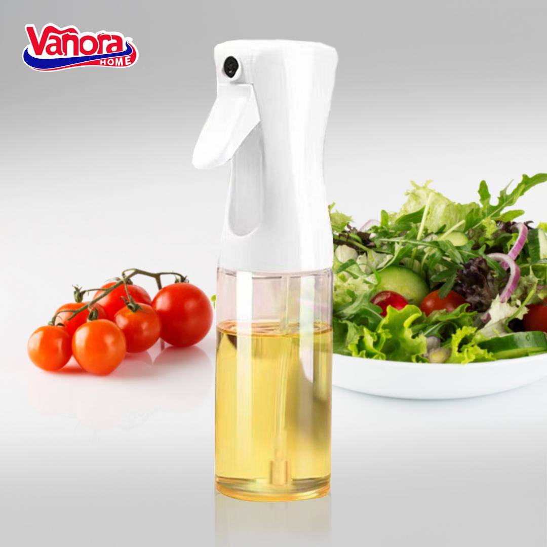 STICLA CU PULVERIZATOR ULEI/OTET 200 ML, ALB, VANORA HOME [1]
