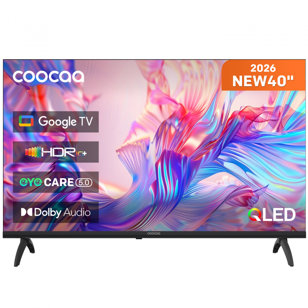 Televizoare - Televizor Coocaa QLED 40CGQH40Z, 100 cm, FHD, Smart TV