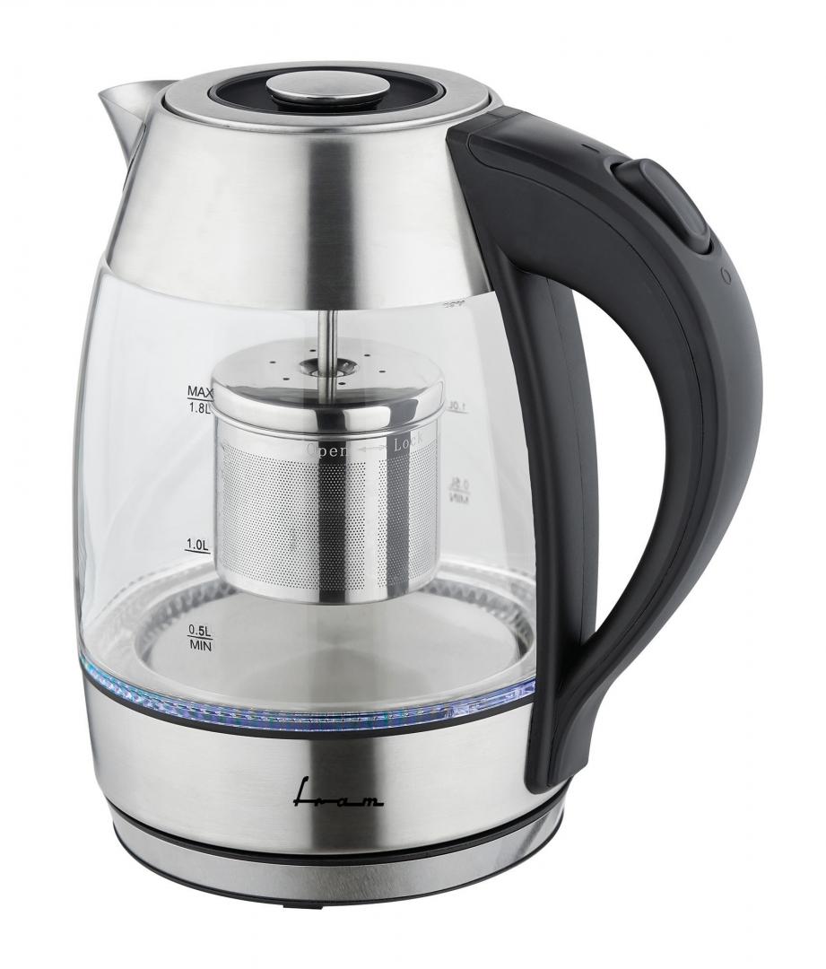 Preparare ceai si cafea - FIERBATOR ELECTRIC CU FILTRU CEAI FRAM FEK-MTF2200G