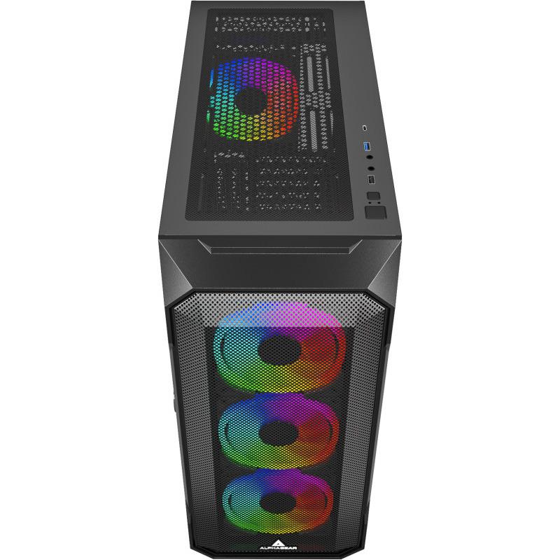 Carcasa ALPHAGEAR Artisan ARGB, Mid Tower, Black [1]