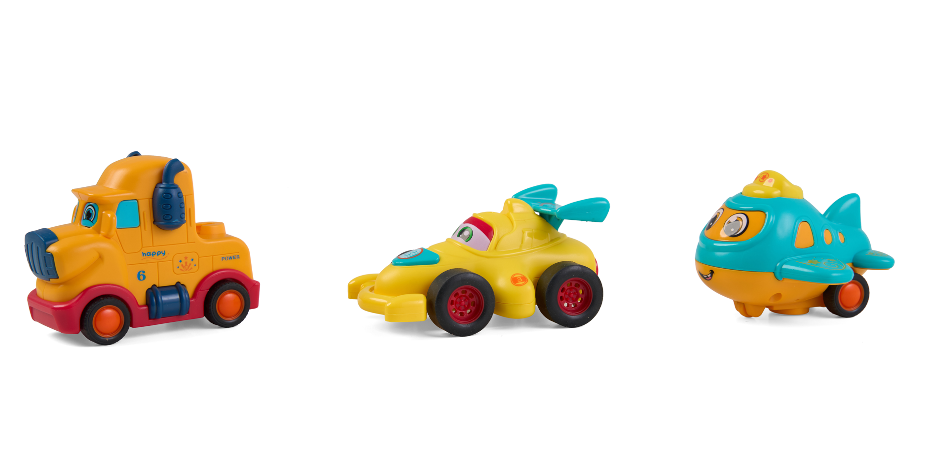 SET 3 VEHICULE ACTIONATE PRIN INERTIE, DIVERSE MODELE SI CULORI, MOMKI [3]