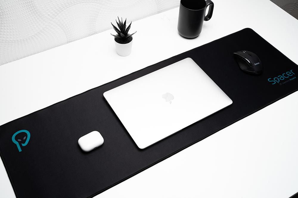 Mousepad Gaming SPACER SP-PAD-GAME-B, 900 x 300 mm, Negru [3]