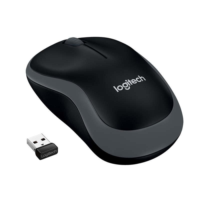 Mouse - Mouse Wireless Logitech M185, 1000 dpi, negru