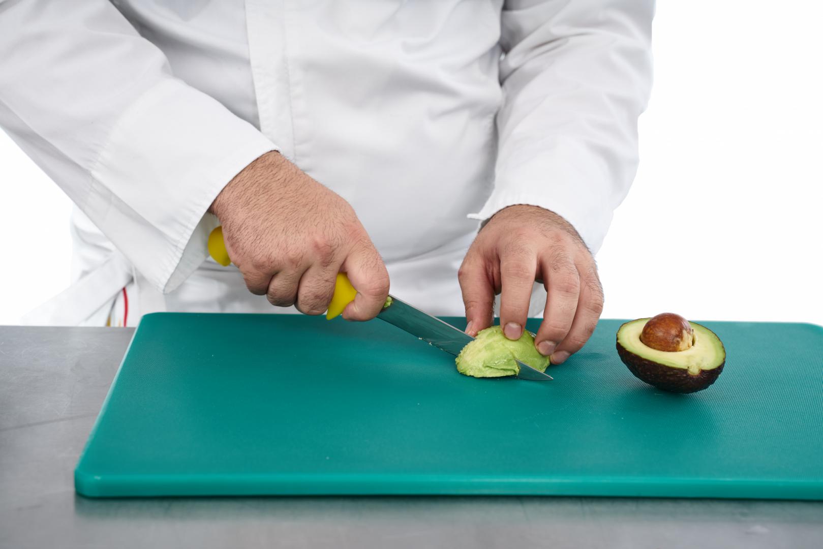 CUTIT DEZOSAT PROFESIONAL 18 CM, GALBEN, CHEF LINE, COOKING BY HEINNER [3]