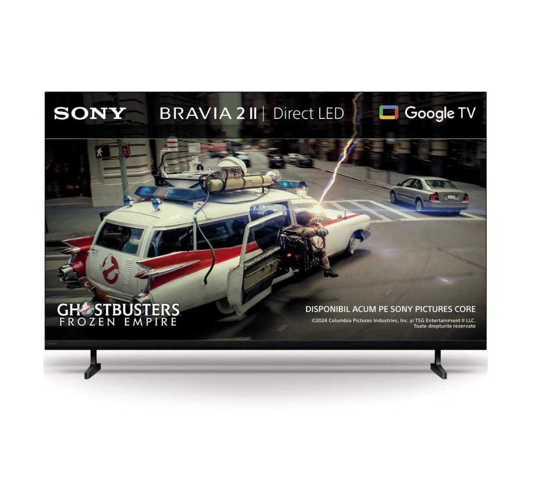 Televizoare - Televizor Sony BRAVIA 2 II LED 50S25VM2, 126 cm, Smart Google TV, 4K Ultra HD, Clasa E (Model 2026)