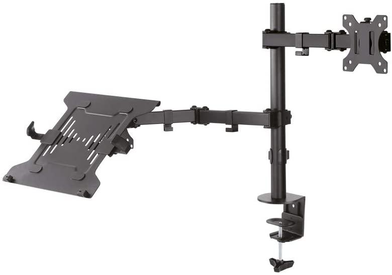 Suport Monitor de Birou, Neomounts by Newstar FPMA-D550NOTEBOOK, 10" - 32", VESA 100x100, suporta pana la 8kg, negru [2]