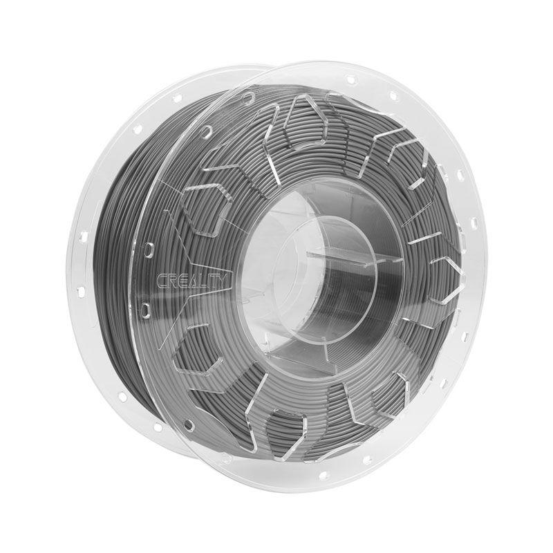 CREALITY CR PLA 3D Printer Filament, silver, 1KG Printing temperature: 190-220, Filament diameter: 1.75mm, Tensile strength: 60MPa, Size of filament wheel: Diameter 200mm, height 66mm, hole diameter 5 [1]