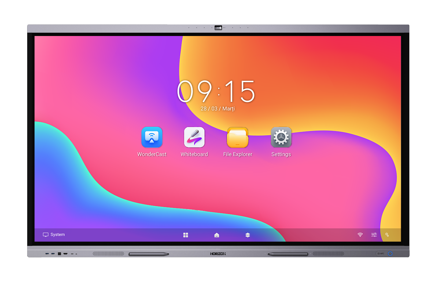 Ecrane Interactive - Ecran interactiv HORIZON A3C 75" A13