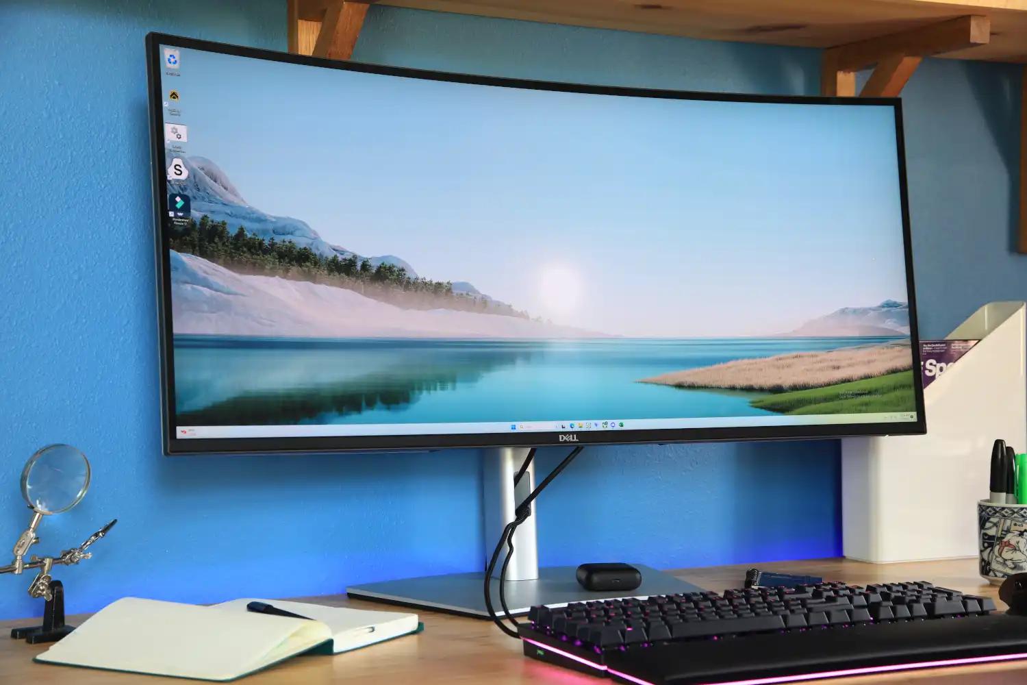 Monitoare LED - Monitor Commercial Dell U3824DW, 38", 3840 x 1600 pixeli, Black, Silver, 3 ani Garantie