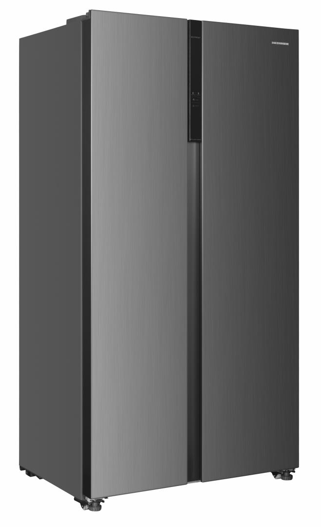 Side by Side HEINNER HSBS-HM532NFXE++, No Frost, 532 L, Clasa E, Aspect inox [1]