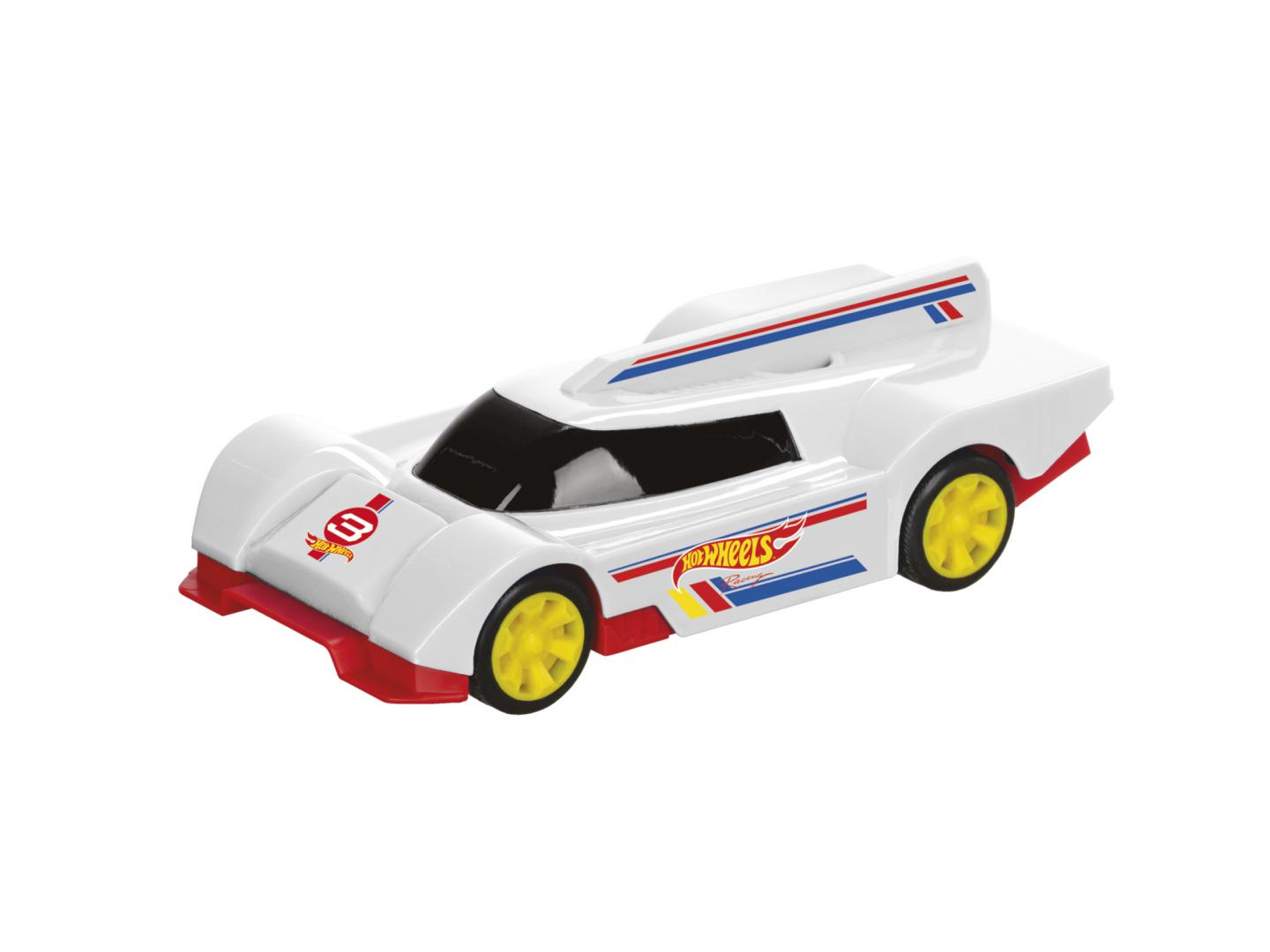Masinute - MASINA PULL&BACK, GRUPPO X24, ALB, HOT WHEELS