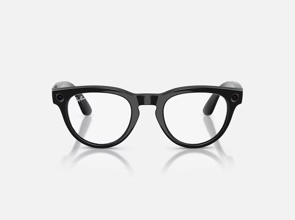 Ray-Ban Meta Headliner Gen 2 High Bridge FIT Shiny Black Clear/Sapphire Transitions 50-23 [1]