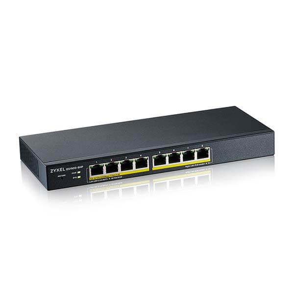 Switch-uri - Switch Zyxel GS1900-8HP v3, Gigabit, 8 porturi, PoE