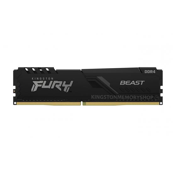 Memorii RAM Desktop - Memorie RAM Kingston FURY Beast RGB, 32GB DDR4, 3200MHz, CL16