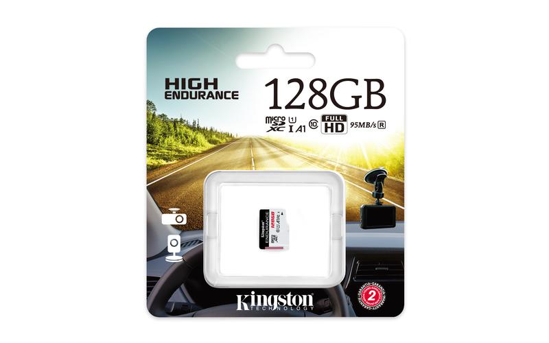 Card de Memorie Micro SDXC Kingston High Endurance, 128GB, Adaptor SD, Class 10 [1]