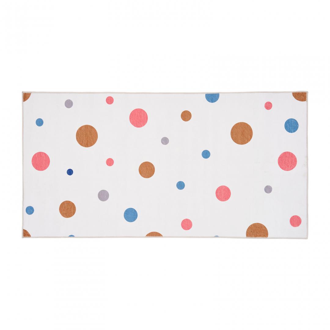 Covoare - Covor printat, BUBBLE 70x140 cm, lavabil cu spate antialunecare, inaltime fir 3mm