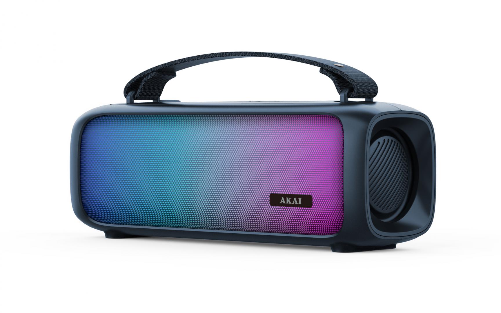 Boxa portabila Akai ABTS-08-BL, bluetooth 5.1, 8W, albastru [1]