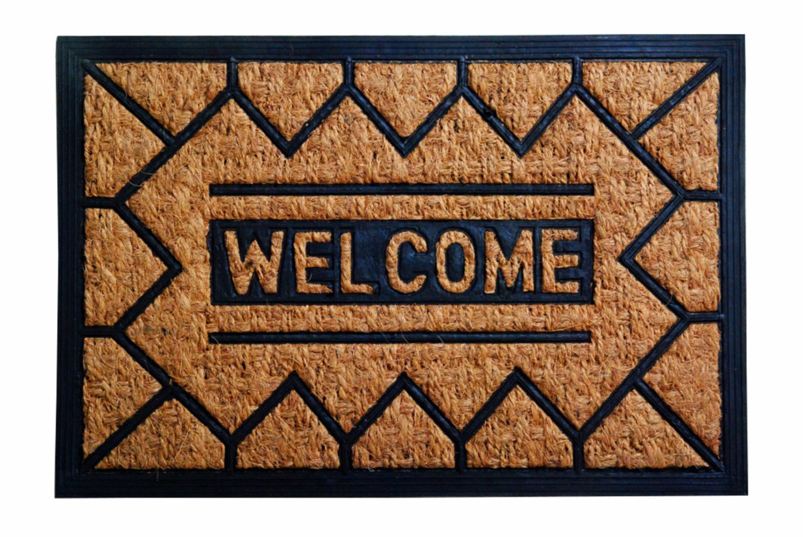 COVORAS INTRARE ANTIDERAPANT 60X40 CM,CAUCIUC+NUCA COCOS,VANORA HOME(mix 5 modele,10 bucati/bax, 2 bucati/model) [1]