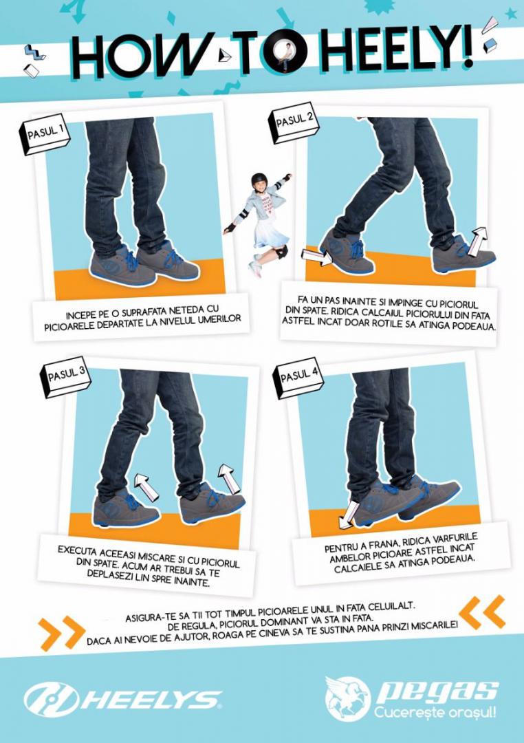 ROLE HEELYS FLOW 40.5 ALBASTRU NEGRU LIME [3]