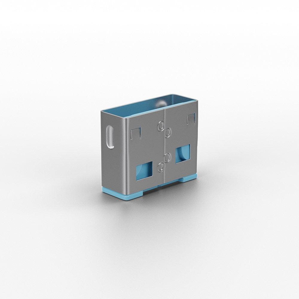 Conectica - Adaptor USB Locks Lindy, 10 USB, blue