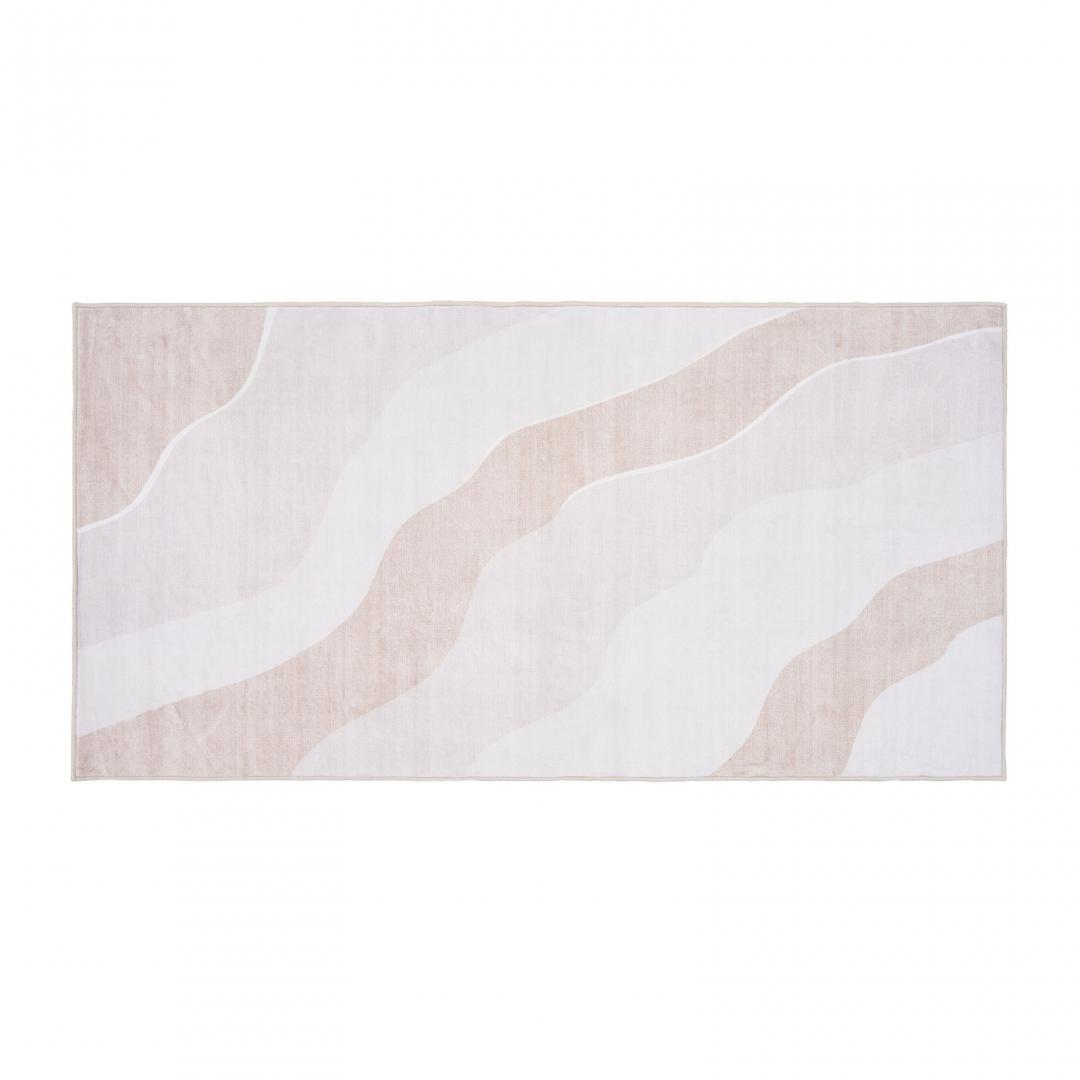 Decoratiuni Textile - Covor printat, SAND 70x140 cm, lavabil cu spate antialunecare, inaltime fir 3mm
