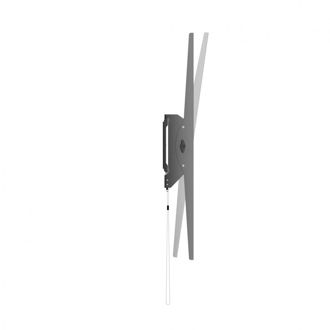 Suport perete TV Serioux 43-100" Tilt 75kg Profil 85mm Material: Otel Finisarea suprafeței: vopsea electrostatica Dimensiune ecran: 43"-100" Compatibilitate VESA: 75x75, 100x100, 100x150, 150x100, 100 [4]