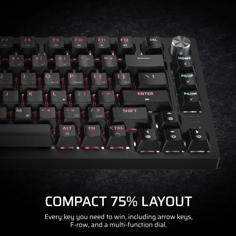 Tastatura Mecanica Gaming CORSAIR K65 PLUS, USB, negru [3]