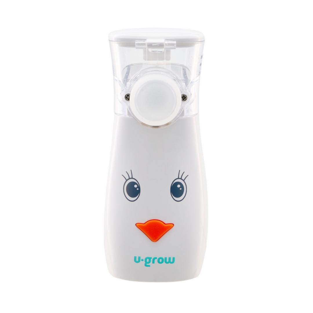 Aparat aerosoli U-Grow , portabil cu ultrasunete ,tehnologie silentoasa, masca de copii si adulti inclusa in pachet, design prietenos pentru copii [1]