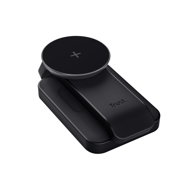 Stand de incarcare 3-in-1 Trust Viro USB-C, putere intrare 20W, Negru [4]