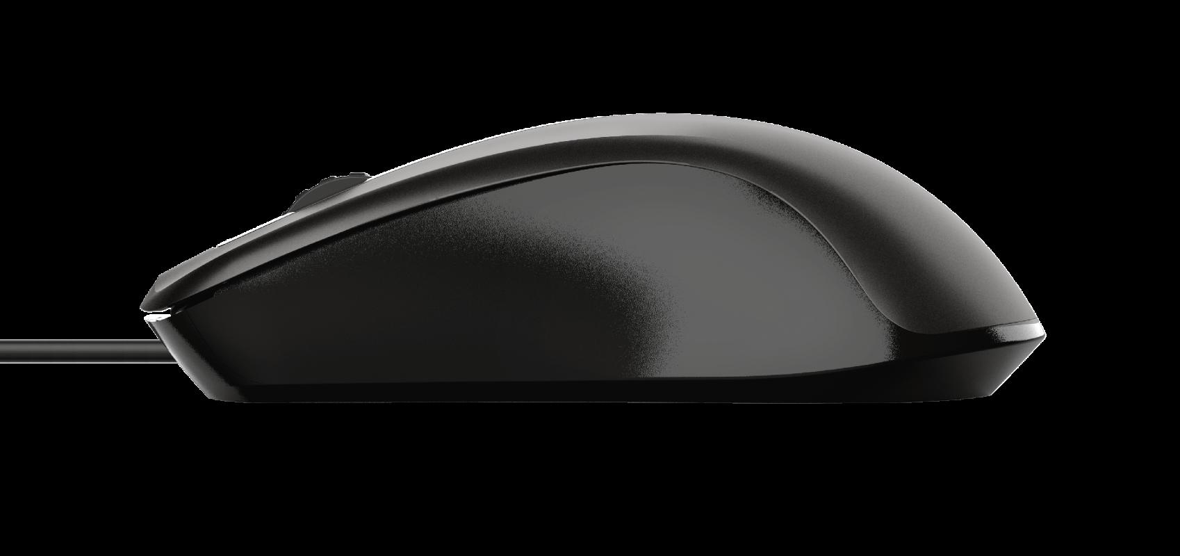 Mouse Trust Carve, 1200 dpi, Negru [4]