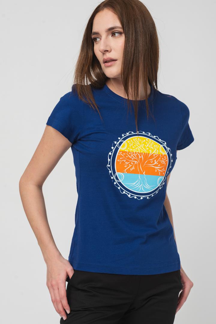 Tricouri - TRICOU ROATA FAMILIE FEMEI ROYAL BLUE-XL