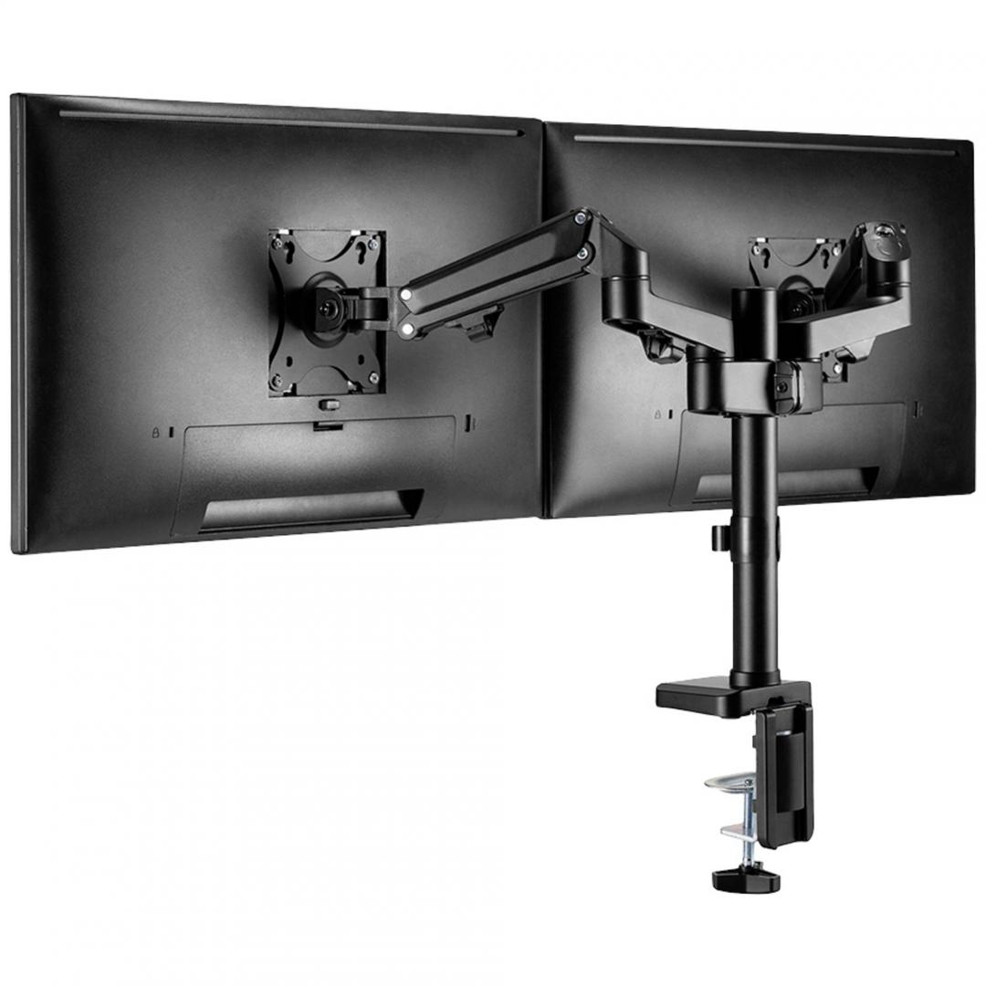 Brat de birou pentru monitor Neomounts DS70-750BL2, 17-27'', birou, VESA Maxim 100x100 [2]