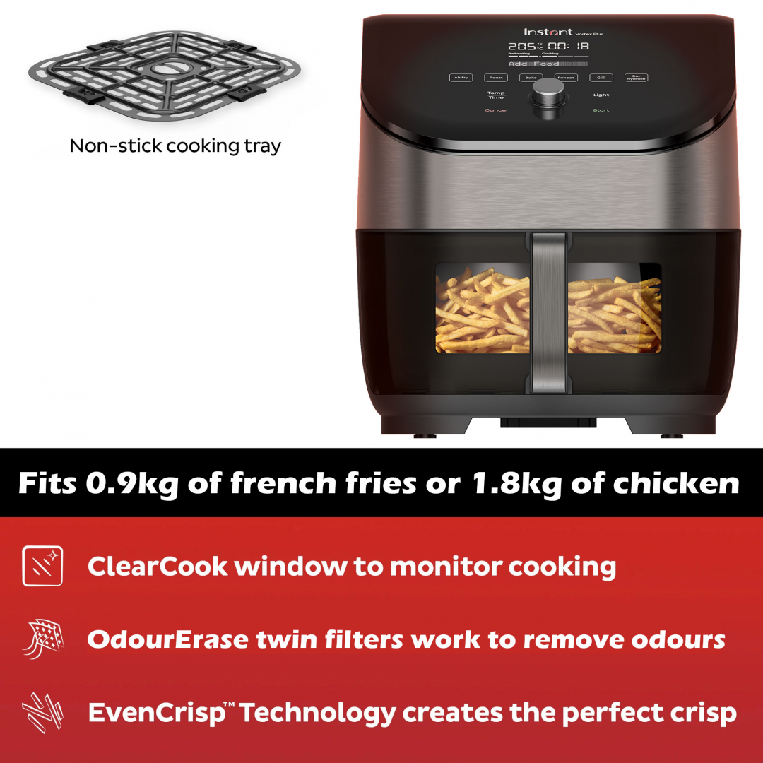Instant Pot Vortex Plus ClearCook 5.7L Air Fryer [1]