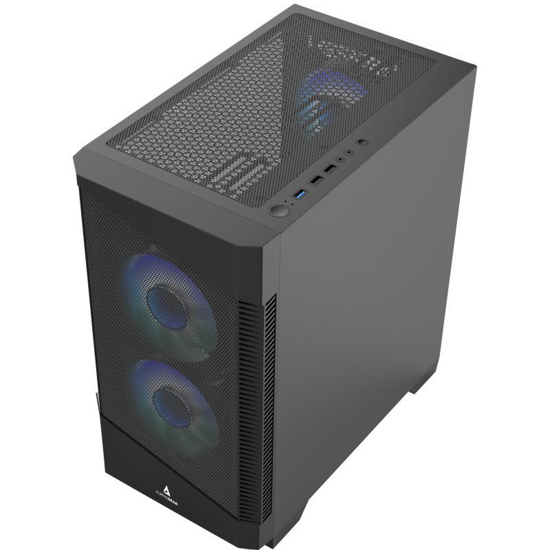 Carcasa ALPHAGEAR Monarch RGB, Mid Tower, Black [1]
